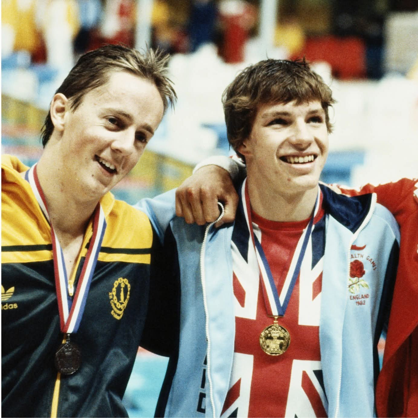 Australia Commonwealth Games full athletics tracksuit 1982 - (L)