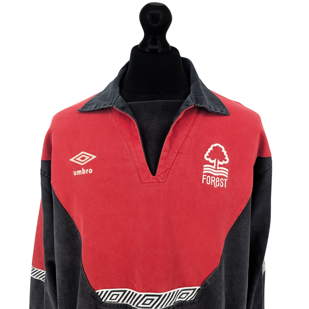 Nottingham Forest training football sweatshirt 1990/92 - (L)