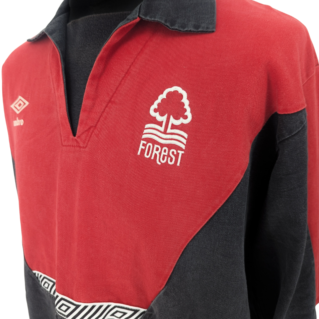 Nottingham Forest training football sweatshirt 1990/92 - (L)