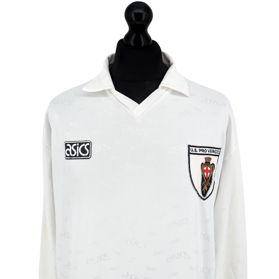 Pro Vercelli home football shirt 1990/91