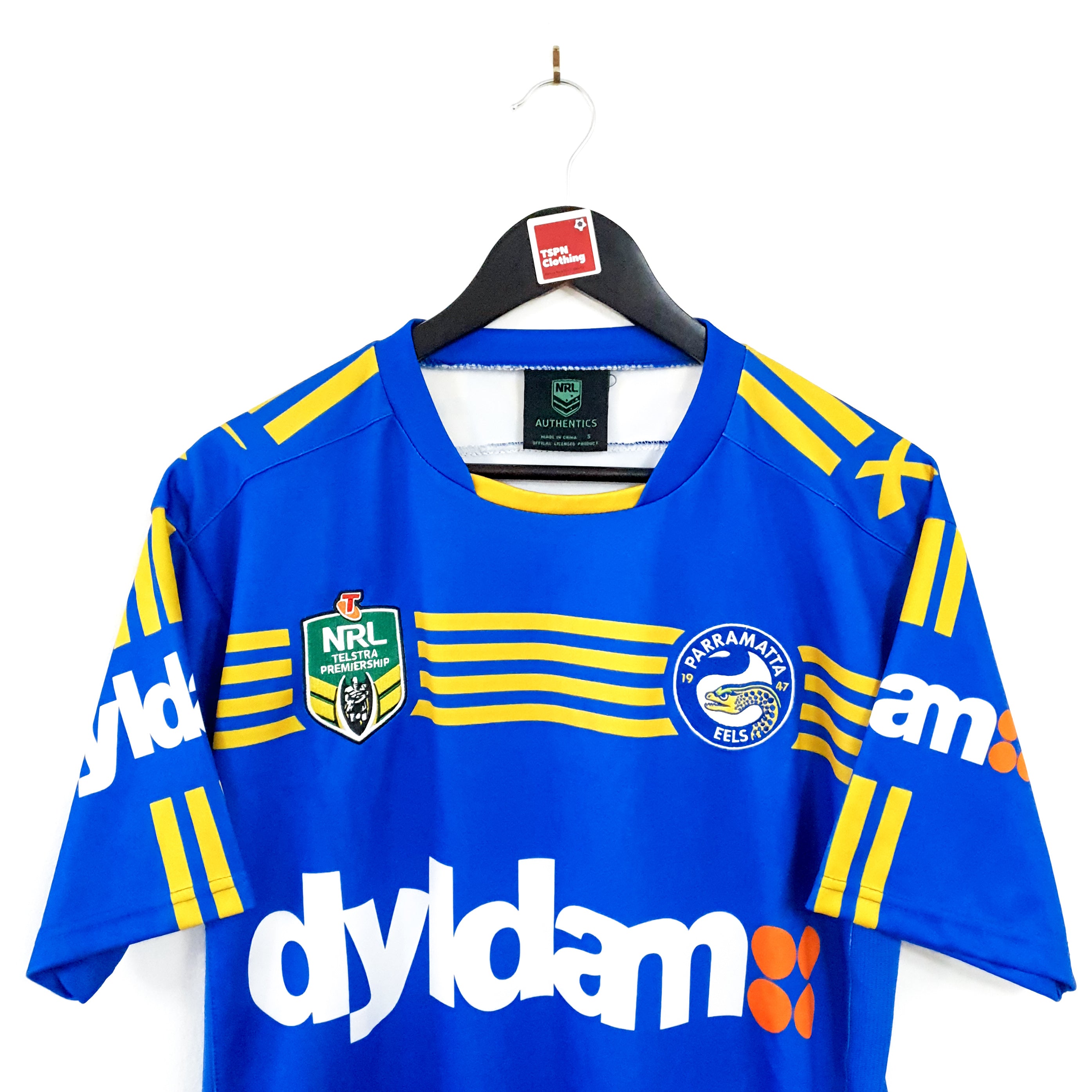 Parramatta Eels home rugby shirt 2014 - TSPN Calcio