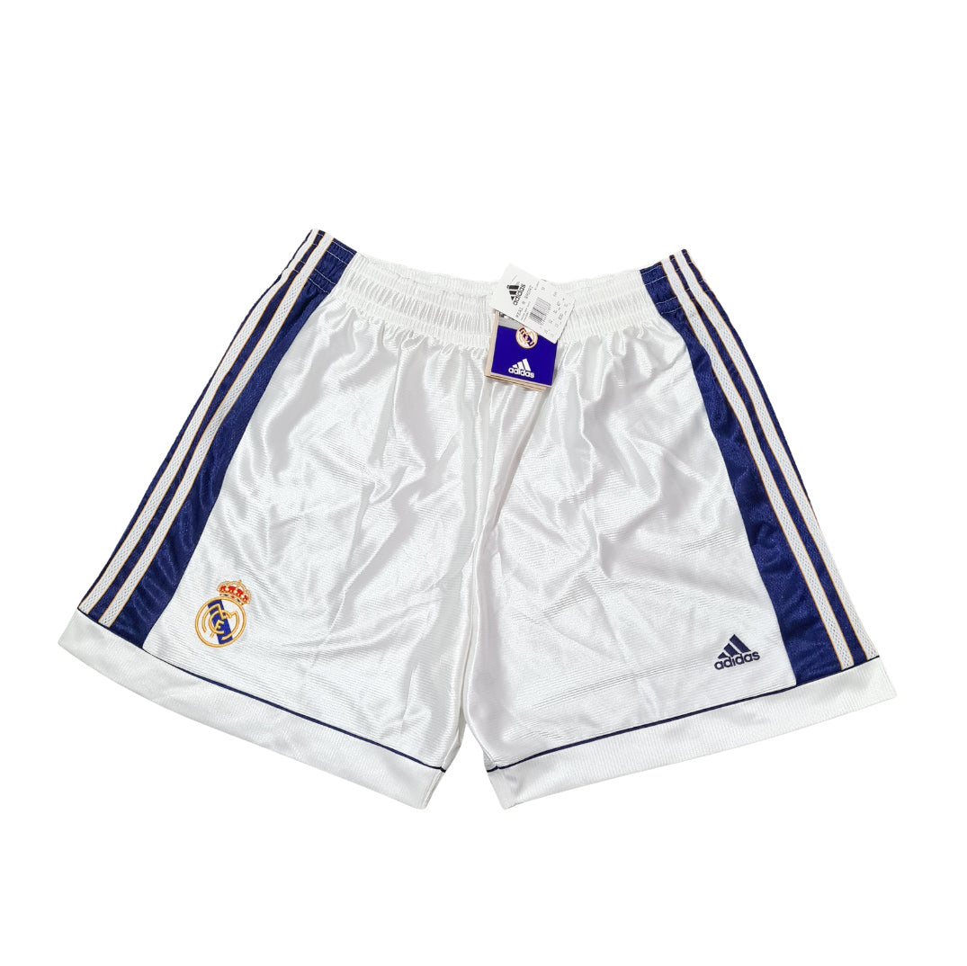 Real Madrid home football shorts 1998/00